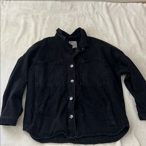 Stoosh Vintage Denim Jacket - Black